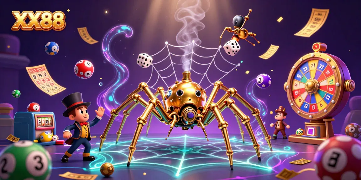 Catch thrilling dice and colorful lottery balls at XX88's steampunk-themed casino.