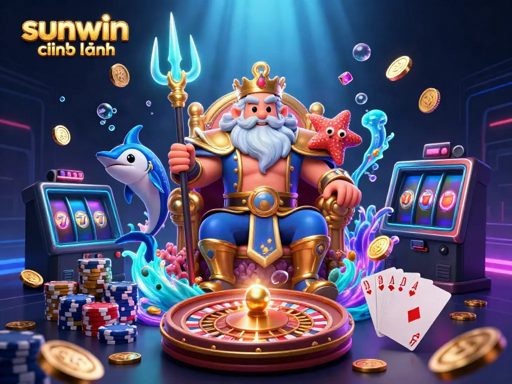 Experience thrilling gameplay at sunwin chính hãng, featuring charming characters and vibrant casino elements.