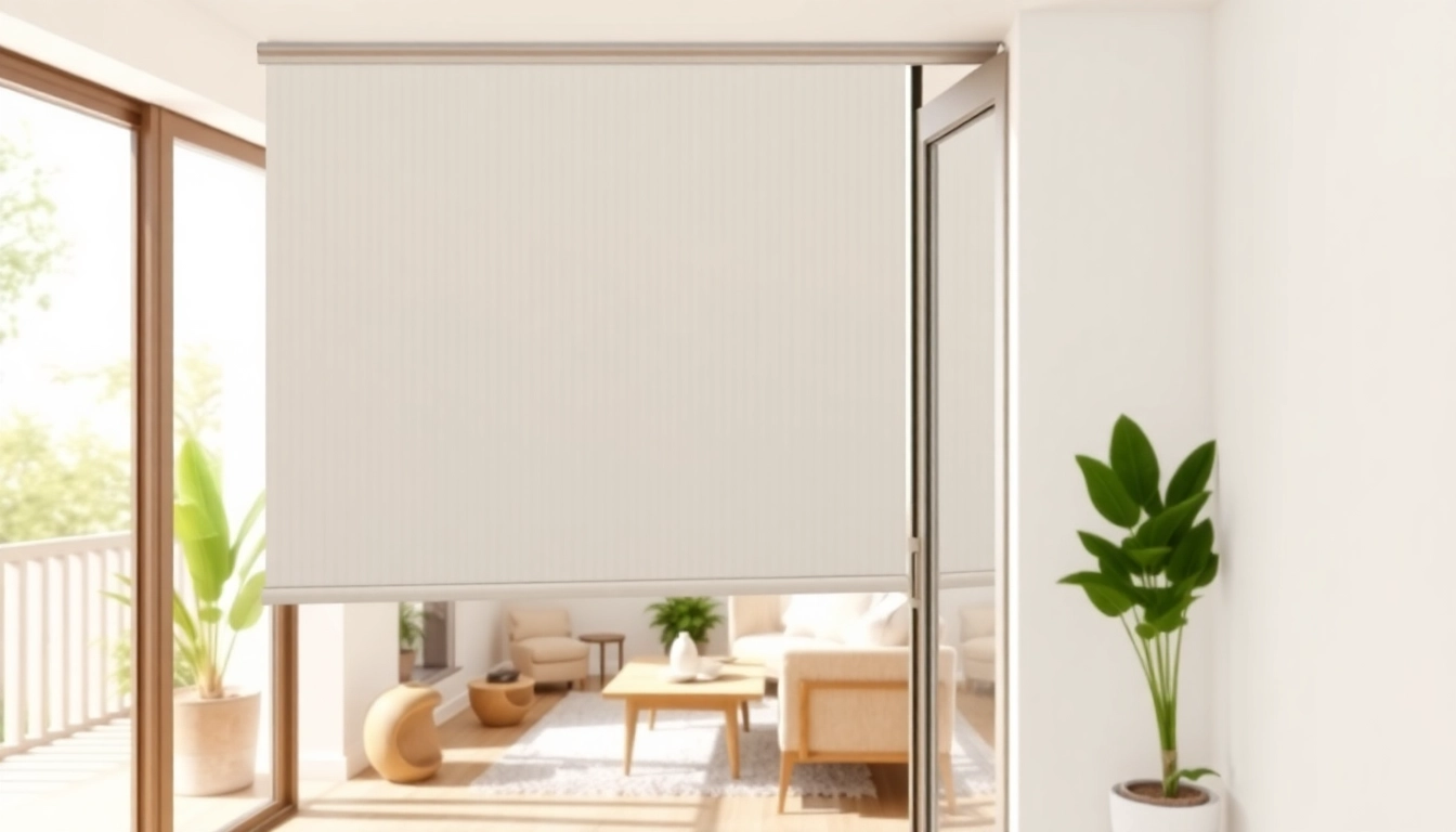 Plisse hordeur in stijlvolle woonkamer met natuurlijke lichtinval, die elegantie en functionaliteit benadrukt.