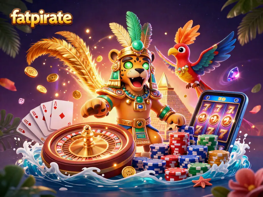 Experience thrilling gameplay at fatpirate with casino excitement and vibrant 3D action.
