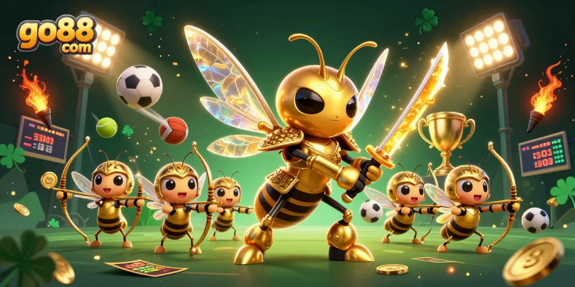 Engage with thrilling sports betting on go88 com featuring dynamic characters and vibrant casino elements.