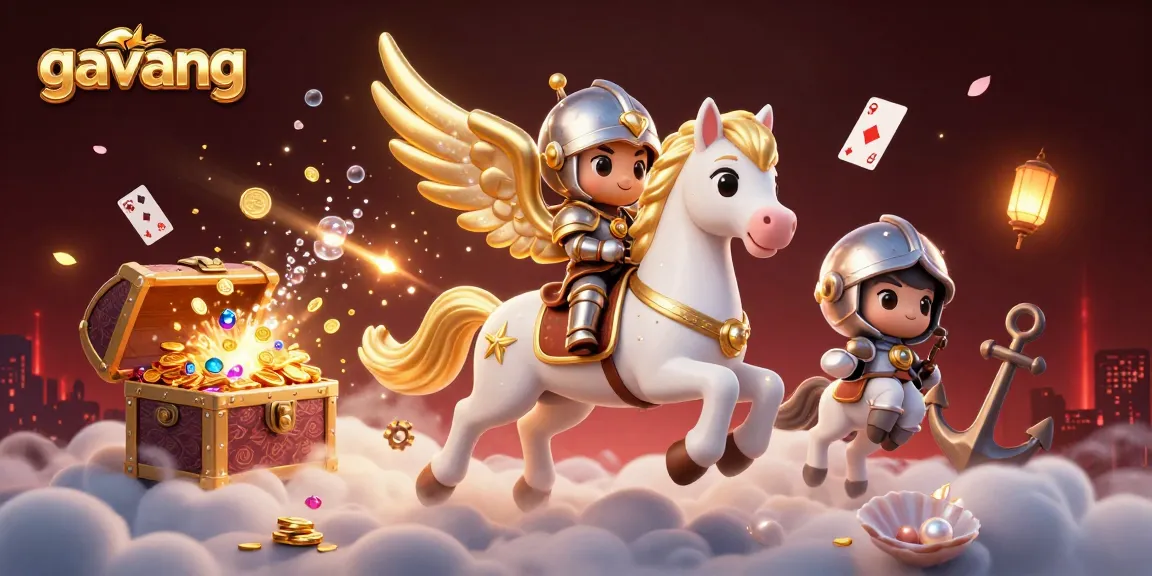 Win big with gavang in this lively gambling scene featuring exciting elements and characters.