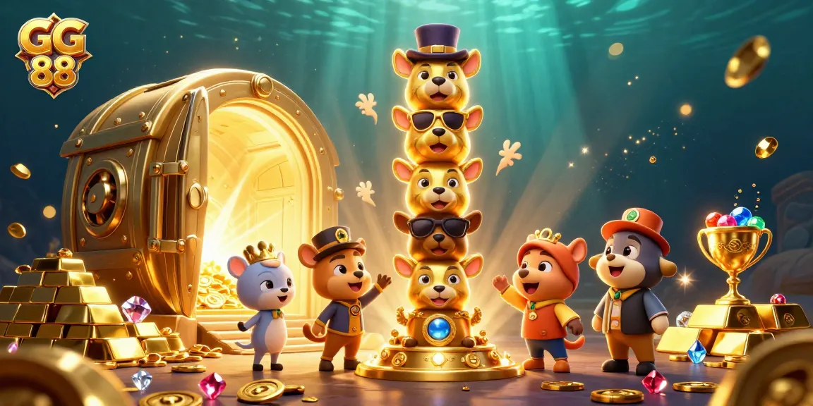 Experience thrilling gaming with GG 88’s vibrant 3D casino universe filled with treasures and excitement.