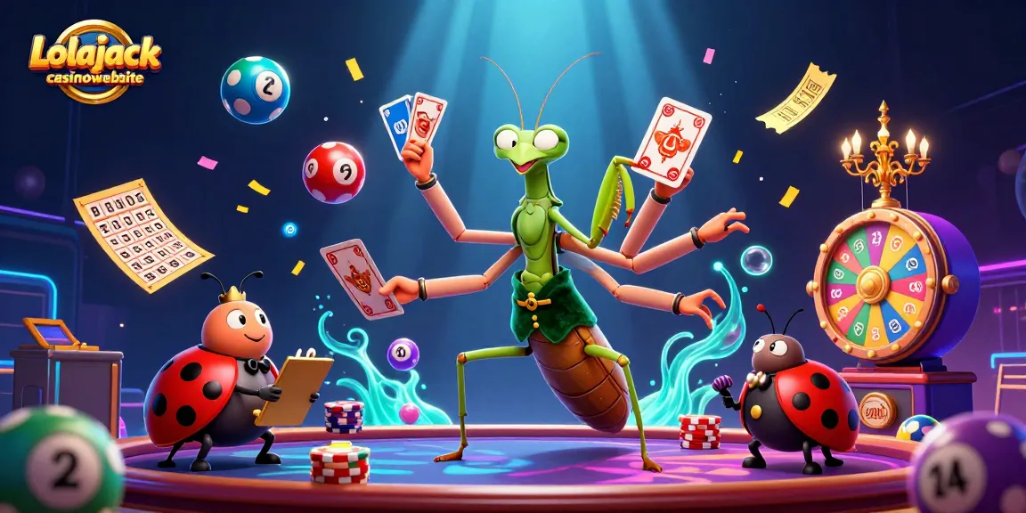 Experience thrilling moments at the Lolajack casinowebsite with dynamic gaming elements and cheerful characters.