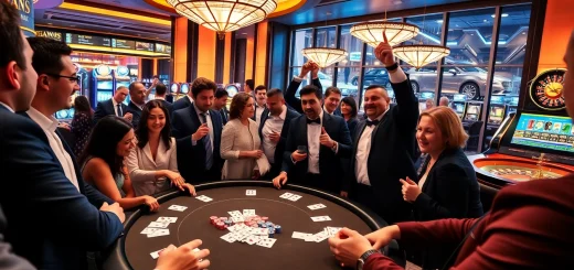 Experience the thrill of S8.limo at a luxurious casino poker table with high-style action.