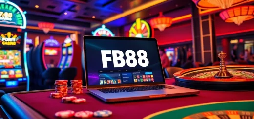Experience the excitement of FB88 online gambling with a vibrant casino atmosphere.