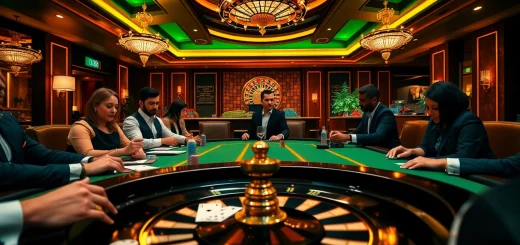 Experience high-stakes poker at https://ta88.la/ with stylish players and vibrant casino elements.