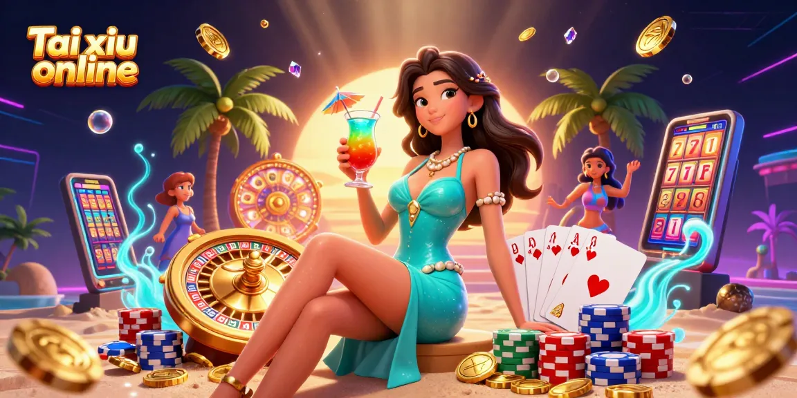 Join the thrill of Tai xiu online with stunning visuals, dynamic casino elements, and vibrant energy.